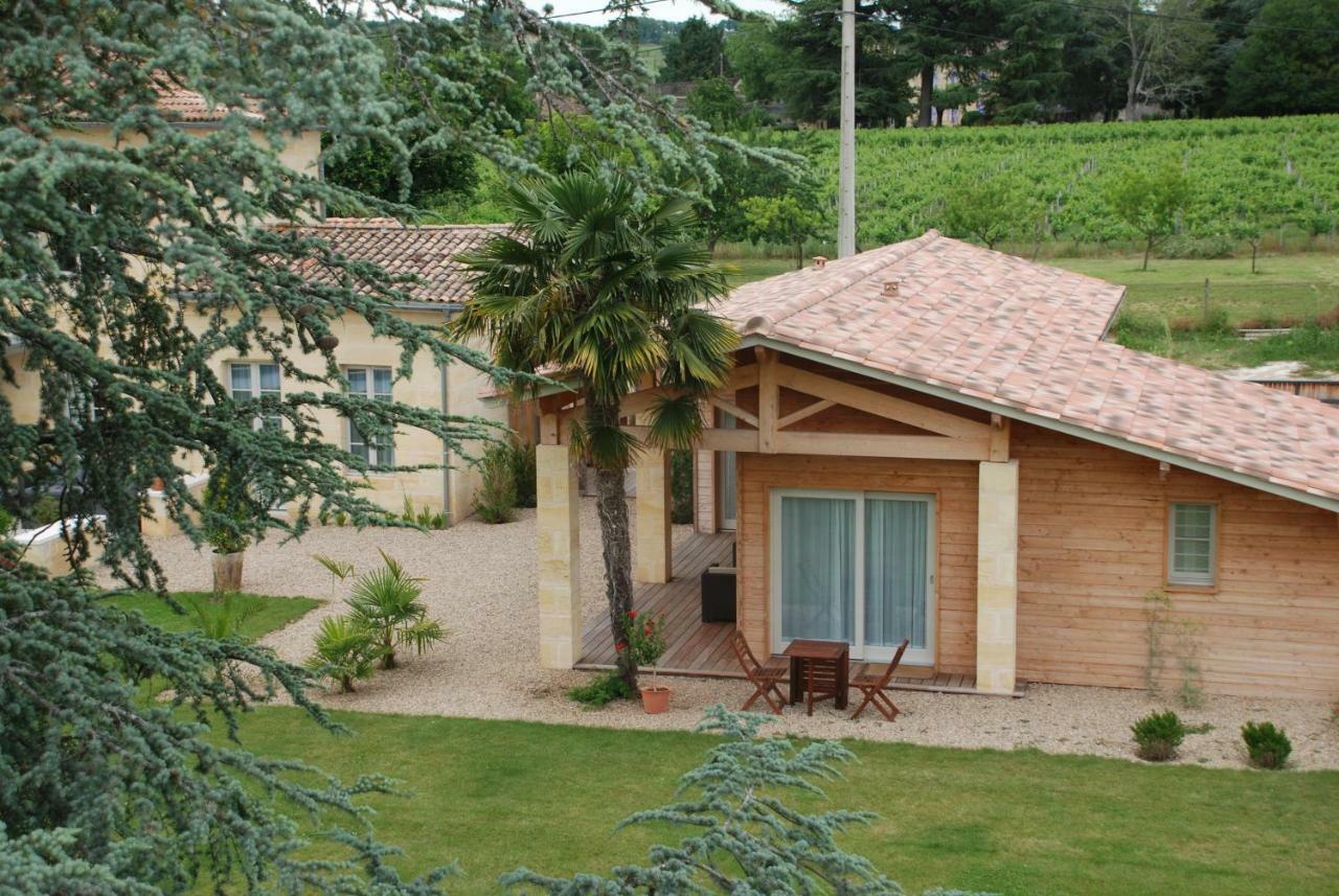 Les Ambeles Bed and Breakfast Saint-Magne-de-Castillon Exteriör bild